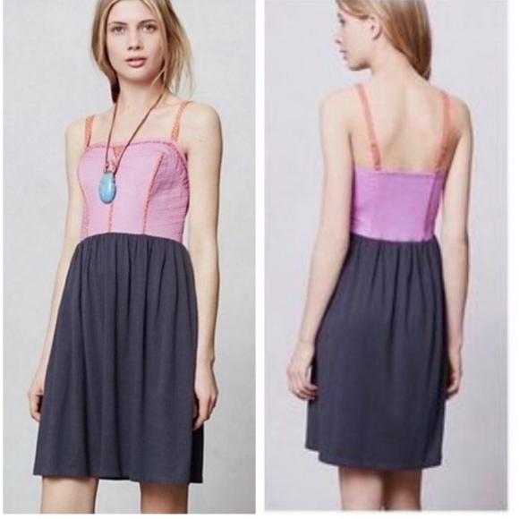Anthropologie Dresses & Skirts - Anthropologie Lilka quilted trapunto sleeveless dress